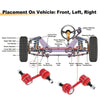 Acura TL, Honda Accord Front Sway Bar Links (2004-2008)