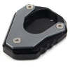 KAWASAKI Ninja 400, Versys 650, KLX 250 CNC Gray Foot Stand Side Extension Plate
