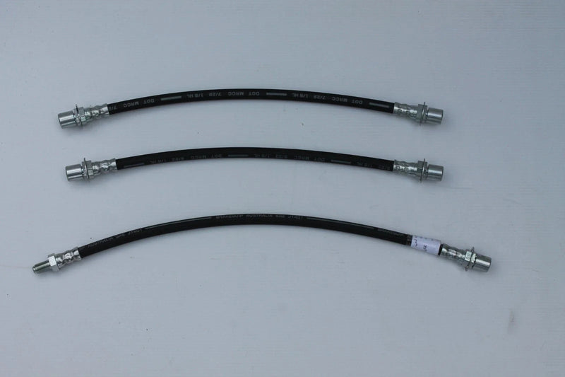 Toyota Hilux LN107 LN111 Front & Rear Brake Hoses (3) (1988-1997)