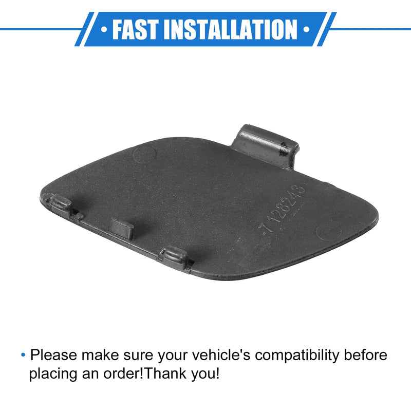 BMW E93 2007-2010 Black Front Right Tow Hook Eye Hole Cover