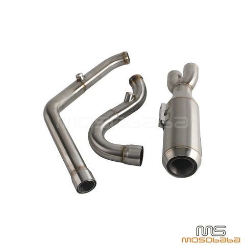 Harley Road Glide, Street Glide, Electra Glide Big Bore Exhaust System (17-25)