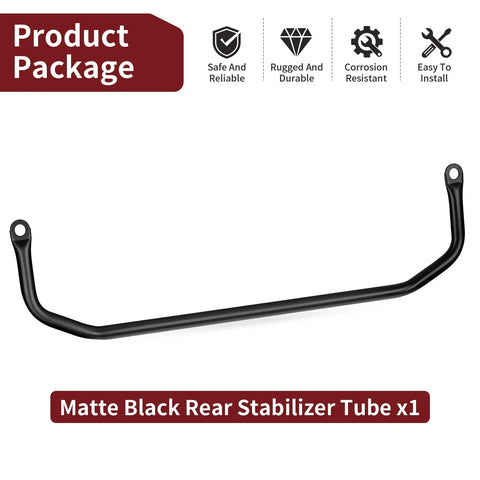 Polaris Ranger 570 Matte Black Rear Stabilizer Tube