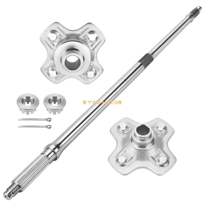 Honda TRX 420 500 520 Rancher Foreman Rear Axle Shaft & Hubs / 2 x /