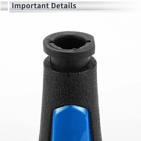 Chevrolet Spark Blue / Black 5-Speed Shift Knob