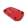 V85TT Red Front Brake Fluid Reservoir Cover Cap (2018-2025)