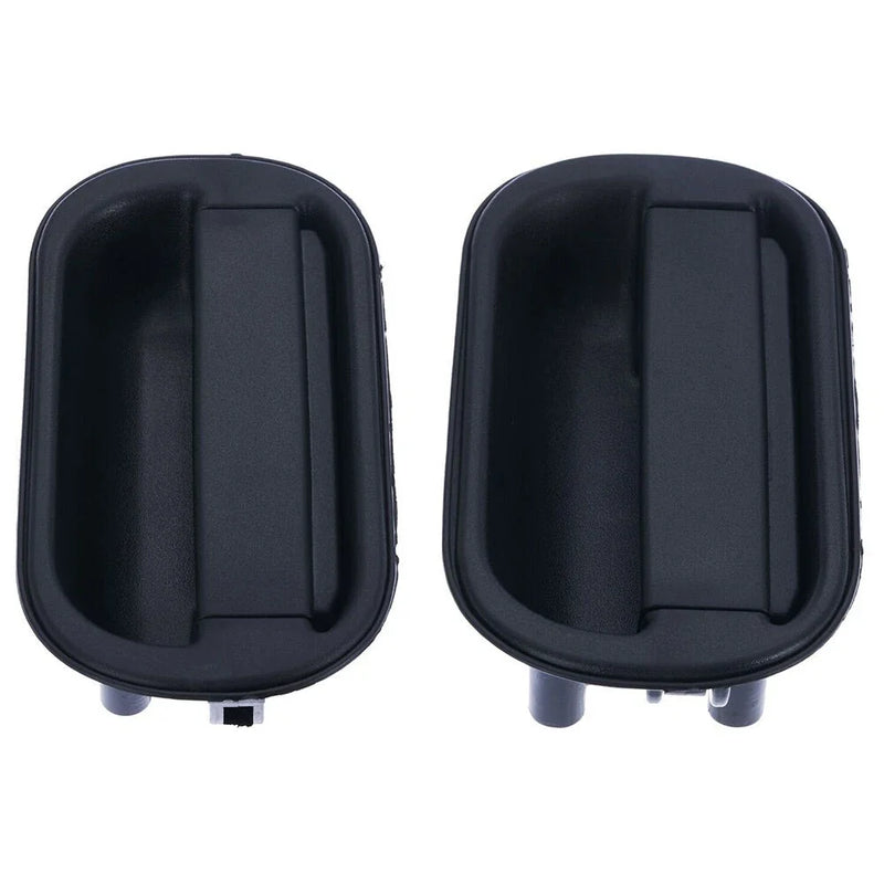 Mitsubishi Canter Door Handle Outer Set of 2 Black Front L+R (1995–2005)