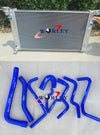 Commodore VT-VX Supercharged 3.8 V6 3Row Alloy Radiator + Silicone Hoses (1997-2002)
