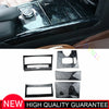 Benz E-Class Black Wood Grain Console Panel Dashboard Cover (2014–2015)