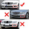 Mercedes C-Class W204 Front Bumper Fog Lights (2008-2014)