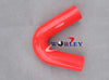 Turbo Intake Pipe BLACK 2" 135 Degree Bend Elbow Silicone Coupler Hose