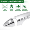 Honda Accord (2018-2023) Silver Tone Car Door Handle Cover Trim