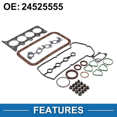 CHEVROLET AVEO SAIL 1 Set Cylinder Head Gasket Kit 1.2