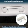 Porsche Macan Eyeglasses Holder Storage Box Suede Beige Sunglasses Case