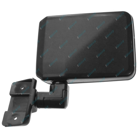 Toyota Landcruiser RH Black Door Mirror (1984-Onward)