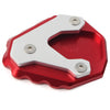 HONDA CB500X (2019-2023) - Red CNC Aluminium Kickstand Enlarger Plate