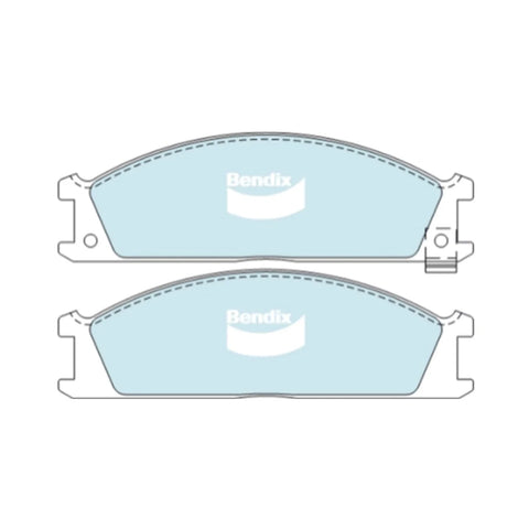 Nissan Navara D21 D22 4WD Front Disc Brake Pad Set (1992-2016)