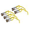 5 x BA9S Car Truck Light Bulb Sockets Holders Connectors w/ Wire