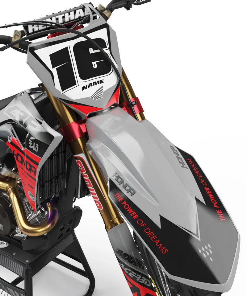 Honda CRF 250 (2010-2013) - STING Style Decals Full Custom Graphic Kit