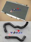Nissan Safari Patrol GU Y61 TD42 Aluminum Radiator + RED Hose (1997-2016)