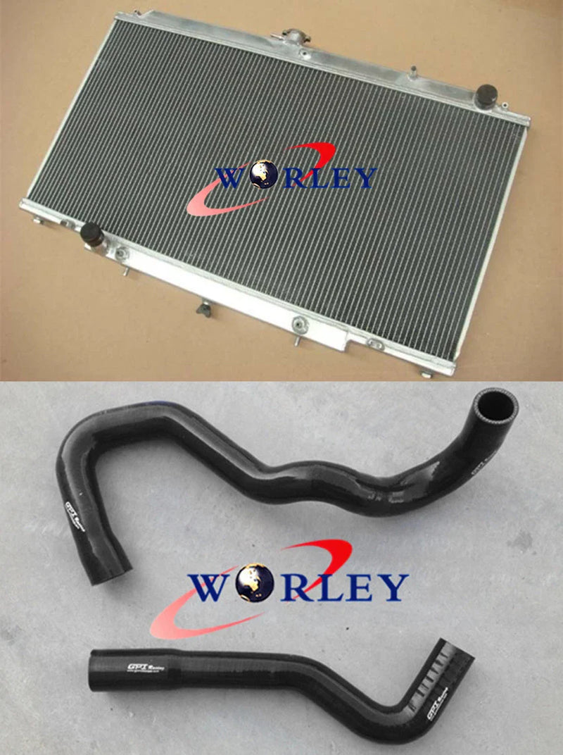 Nissan Safari Patrol GU Y61 TD42 Aluminum Radiator + RED Hose (1997-2016)