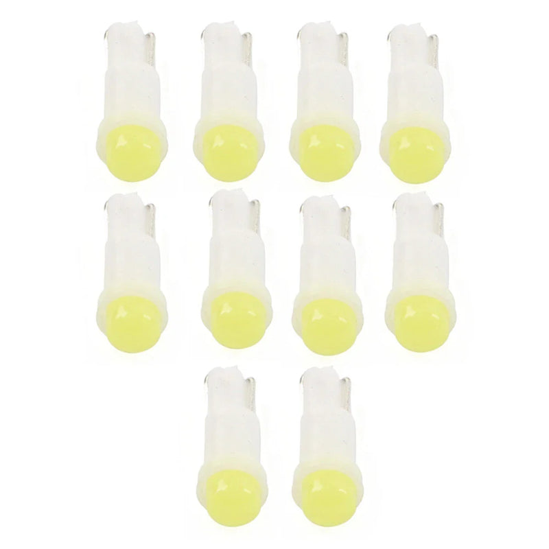 Car Instrument T5 1 SMD White Dashboard Indicator Light Bulbs
