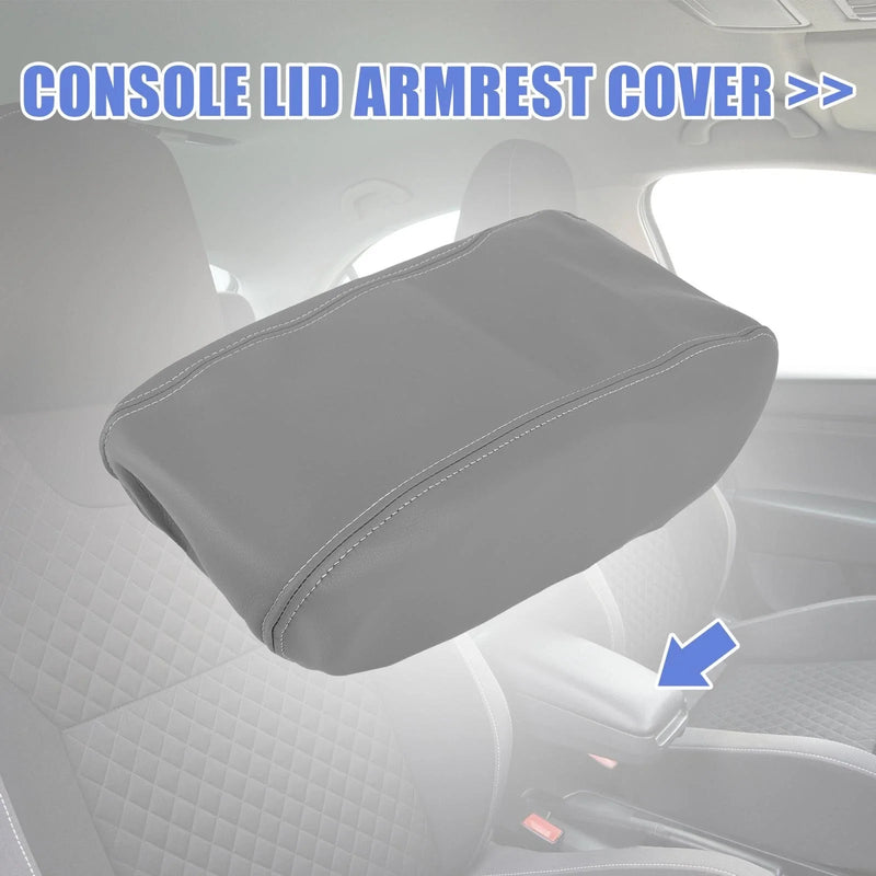 Jeep Grand Cherokee (2011-2019) Gray Center Console Lid Armrest Cover