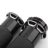 Harley Sportster, Dyna, Softail, Fatboy 25mm Black Handlebar Grips