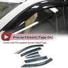 Honda CR-V 2017-2022 Side Window Vent Visors Black 1 Set Window Deflectors