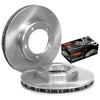 Landcruiser VDJ76 / 78 / 79 2 Front Disc Rotors + Brake Pads Kit (2007–2017)