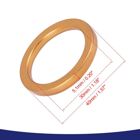 30mm ID Motorcycle Exhaust Muffler Pipe Gasket 2 x Honda CG125