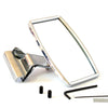 Hotrod Classic Car Quarterlight CLight -On Rectangular Stainless Mirror