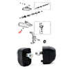 Toyota Hilux2nd Gen RN20-RN27 1972-1978 Front Spring Bumper Upper x2