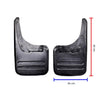 Rear Mud Flaps Rubber Splash Guard Fits Toyota Hilux Vigo 2WD Ute Truck 2005-15