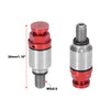 Honda Yamaha Red M5x0.8 Motorcycle Screw Fork Air Bleeder Valve