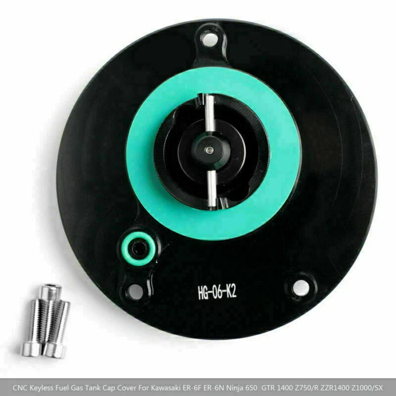 Kawasaki Versys 1000, GTR 1400 Keyless Fuel Cap Black (2010-2018)