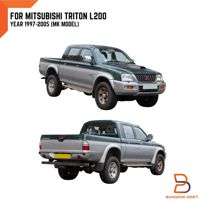 Mitsubishi Triton MK L200 Ute Rear Tub Reflector Pair LH RH (1996-2006)