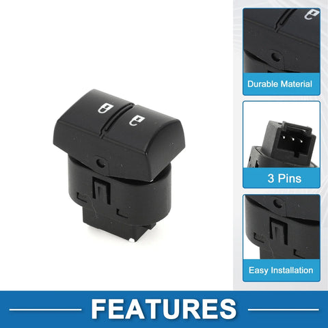 Chevrolet Cobalt / Pontiac G5 Plastic Door Lock Switch