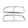 Audi A6 S6 Stainless Steel Exhaust Muffler Tail Pipe Trim Cover (2015-2018)