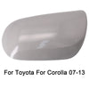 Toyota Corolla Left Rear View Mirror Housing ABS Plastic White (2007–2013)