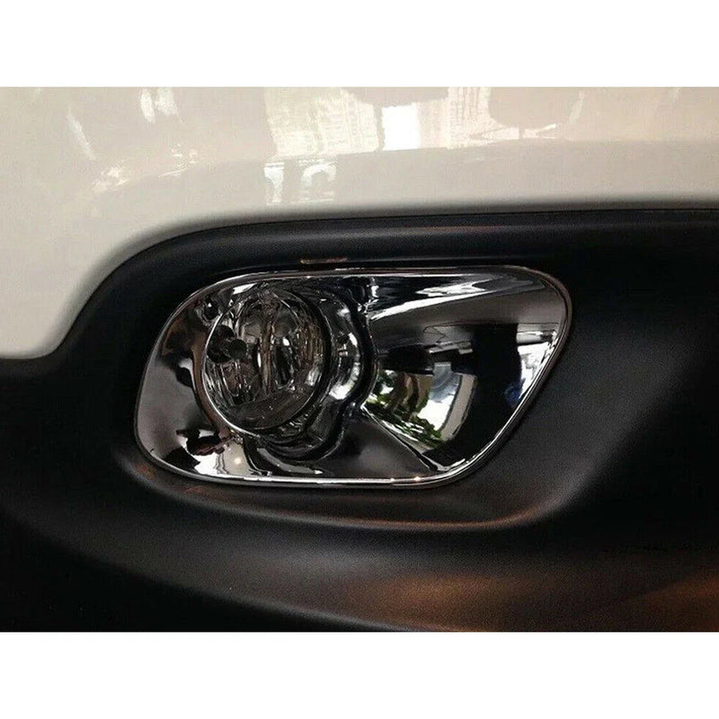Jeep Patriot Chrome ABS Front Fog Light Covers (2011-2016)