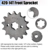 Dirt Bike Mini Bike 420 14T 17mm Front Engine Sprocket
