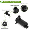 Jeep Windshield Washer Pump w/Grommet (2011-2018)