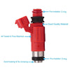 Yamaha Outboard Mitsubishi Eclipse 3.0L 4pcs Red Fuel Injector CDH210
