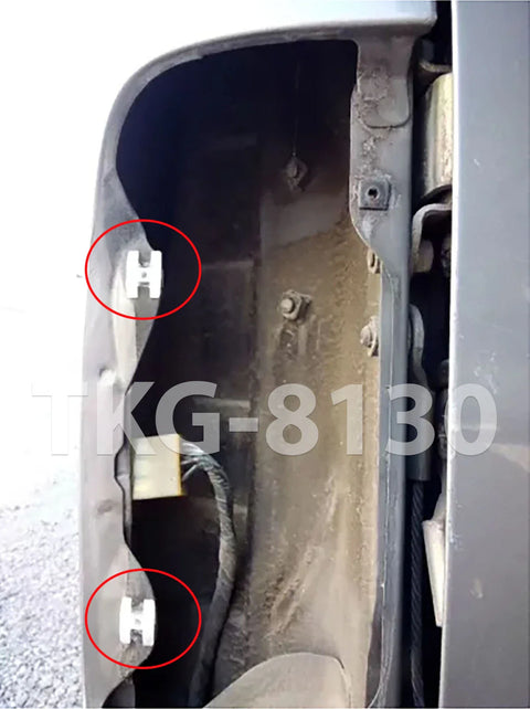 Toyota Hilux MK3 MK4 10 x Tail Light Housing Retainer Clips (1984-2004)