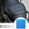 Motorcycle Seat Gel Pad 35x35x1cm Shock Absorption Mat Blue