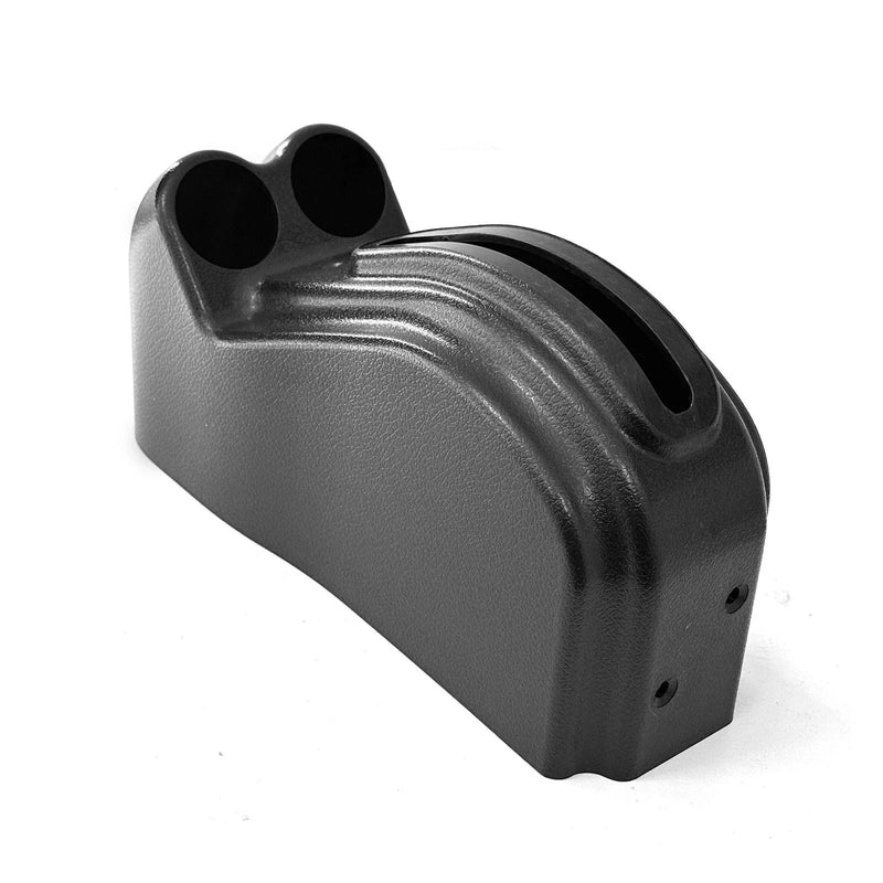 Car Pistol Grip Black Plastic Diamond Shifter Cover