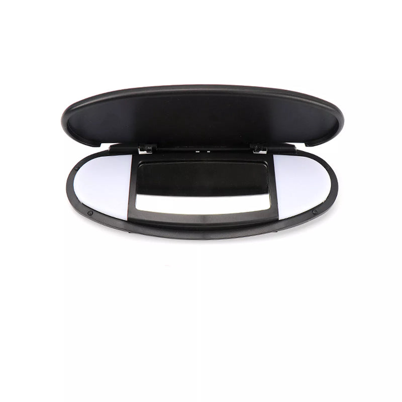 Mini Cooper R55 R58 R60 Black Sun Visor Mirror Cover (2007-2014)