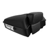 Harley Low Rider Matte Chopped Trunk Backrest Solo Mount Rack (18-25)