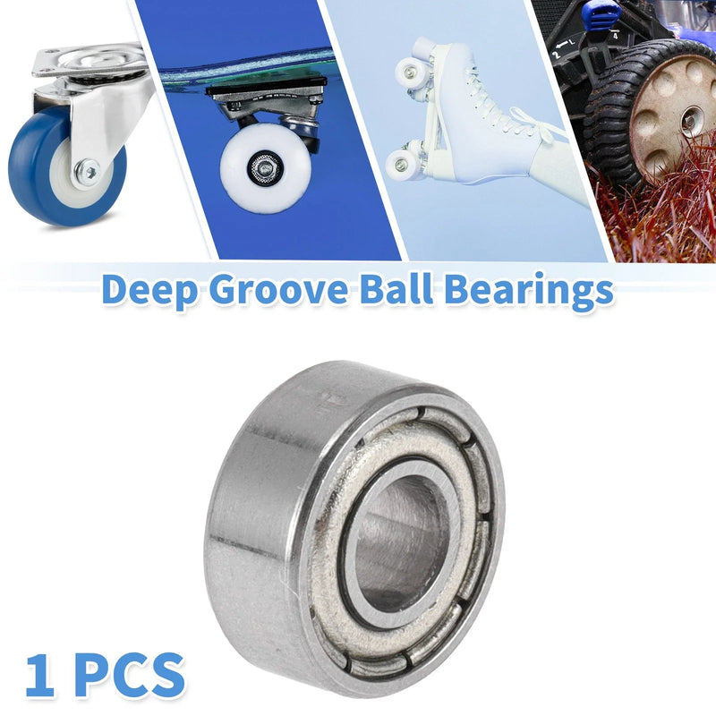 Scooter Skateboard Wheel 4x10x4mm Deep Groove Ball Bearings