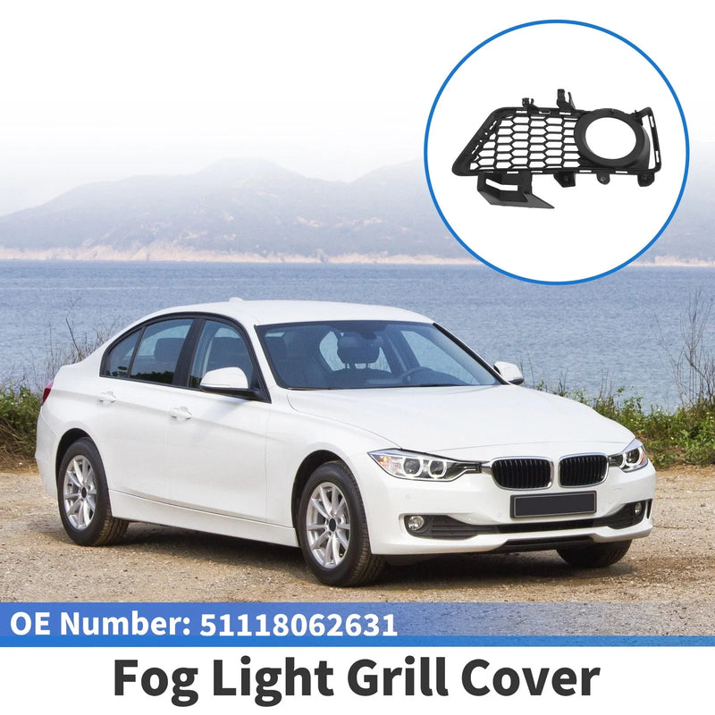 BMW 3 Series 1 Pc Front Left Fog Light Grill (2012-2018)